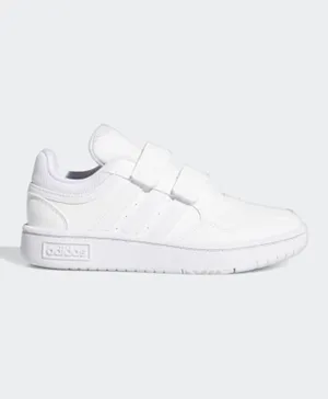 adidas Hoops Lifestyle Basketball Hook-and-Loop Shoes - White