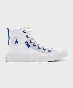 Converse - Chuck Taylor Alt Star Shoes - White and Blue
