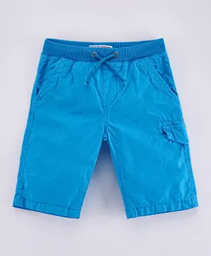 Minoti Poplin Shorts - Blue