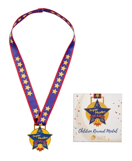 هلالفل - ميدالية جائزة الطفل المسلم الخارق