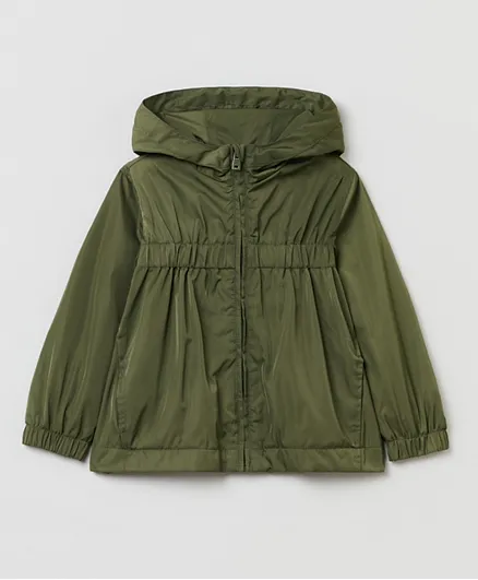 OVS Hooded Jacket - Green