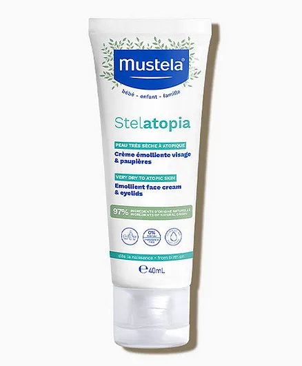 Mustela Stelatopia Emollient Face Cream 40ml