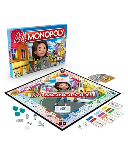 مونوبولي - لعبة لوح السيدة
