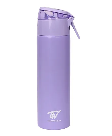 Tinywheel Water Bottle - 600ml - Purple Spray