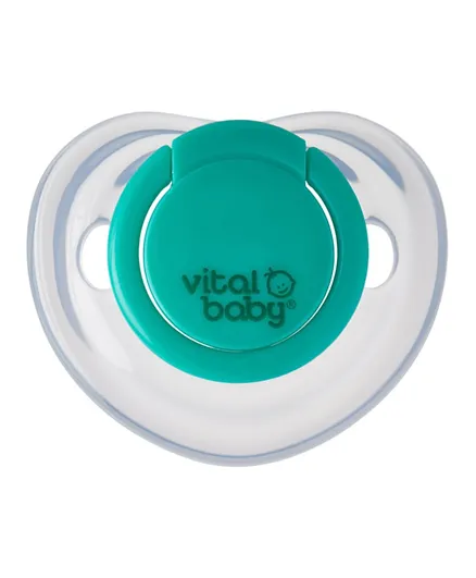 Vital Baby Perfectly Simple 2 Soothers - Green