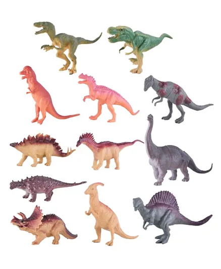 Power Joy Animal Worldz Dinosaur 4 Figures Assorted - 10.16cm Each
