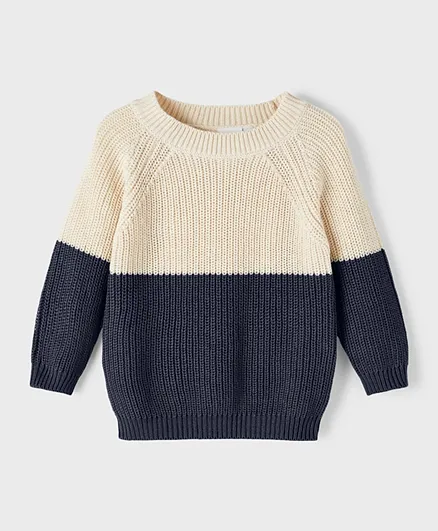 Name It Knitted Pullover - Dark Sapphire