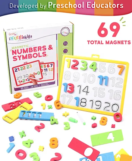 Intelliskills Magnetic Numbers and Symbols