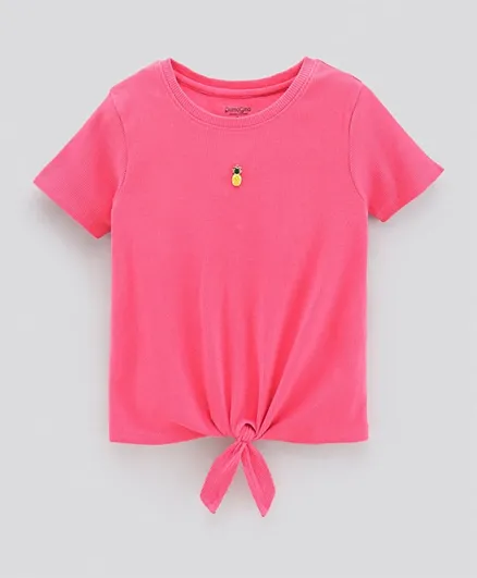 Primo Gino - Half Sleeves T-shirt - Pink