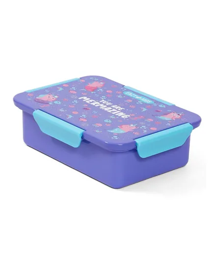 Eazy Kids Lunch Box (850ml) -Mermaid Purple