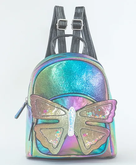 Stylish and Classic Butterfly Backpack Rainbow - 8 Inches