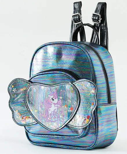 Stylish & Classic Unicorn Backpack Multicolor - 9.4 Inches