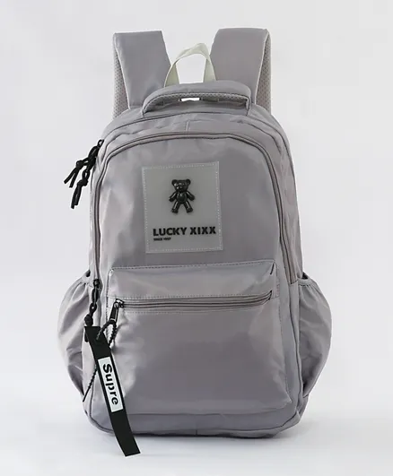 Lucky XIXX Logo Backpack Beige - 19 Inch