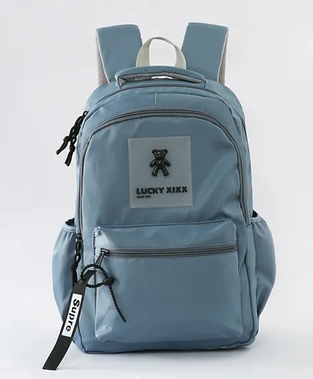 Lucky XIXX Logo Backpack Light Blue - 19 Inch