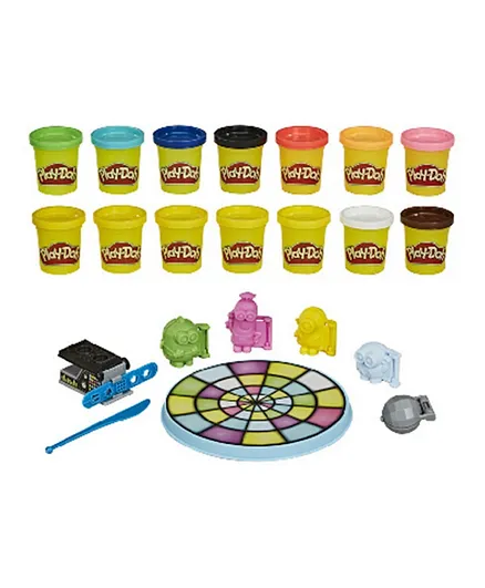 Play-Doh Minions: The Rise of Gru Disco Dance-Off Toy with 14 Non-Toxic Play-Doh Cans