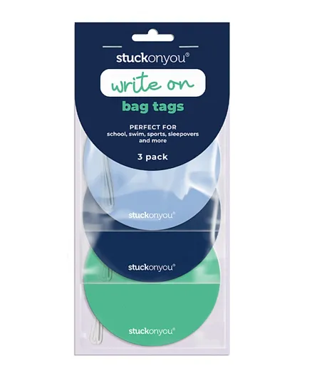 Stuck On You Ocean Write On Bag Tags - 3 Pieces