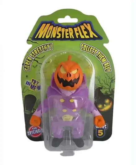 Monsterflex 5 Series - New Collection Of 14 Different Stretchable Monsters 15 Cm in Stand Alone Blister Series 5