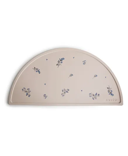 Mushie Silicone PlaceMat - Lilac Flowers