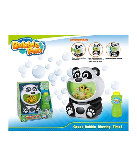 Bubble Fun-Bubble Panda - Black White