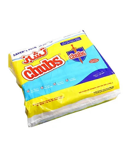 Chubs - Anti-Bacterial 4 X 40`S Wipes - Saver Pack