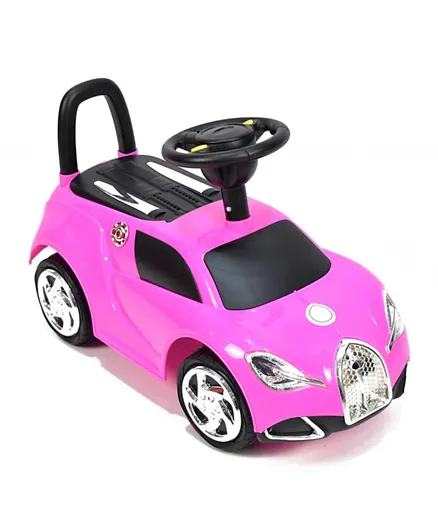 Amla - Children's Push Car with Music - Pink