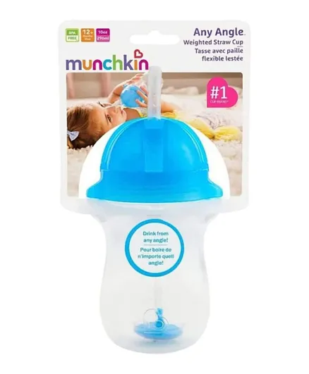 Munchkin Any Angle Straw Trainer Cup Blue