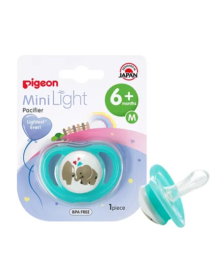 Pigeon Mini Light Pacifier M Unisex - Multicolor