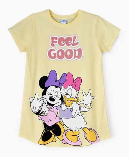 UrbanHaul X Disney Minnie & Daisy T-Shirt - Yellow