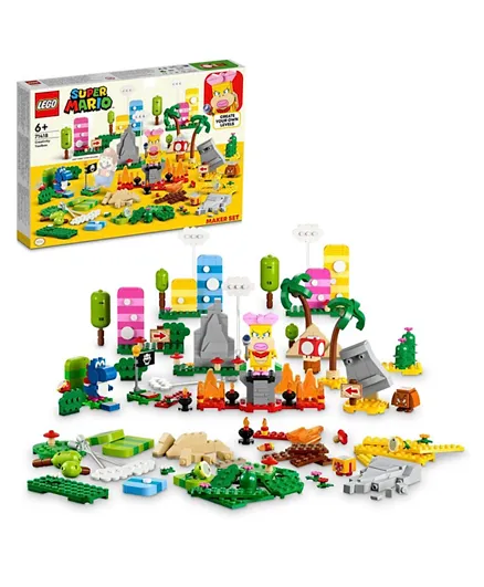 LEGO Super Mario Creativity Toolbox Maker Set 71418 - 588 Pieces