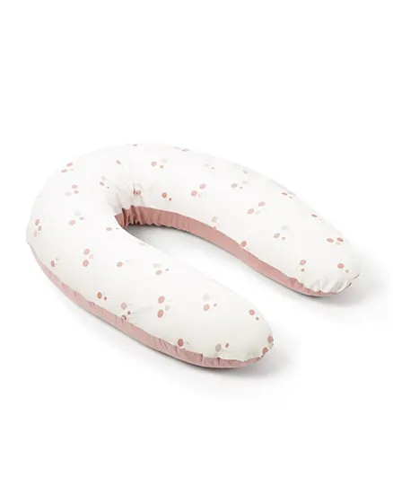 دووموو وسادة الرضاعة بادي - أبيض ووردي