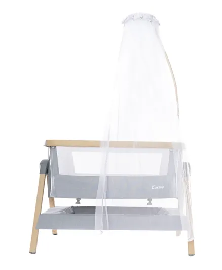 Carino baby - Baby cot next to the mother light gray