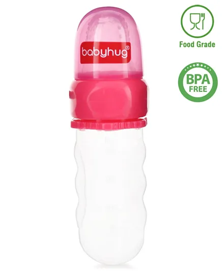 Babyhug Easy Squeezy Cereal Feeder Pink - 30 ml