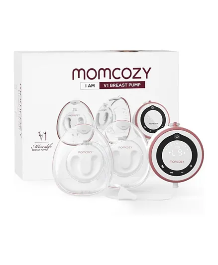 مومكوزي - مضخة الثدي الكهربائية المزدوجة المحمولة