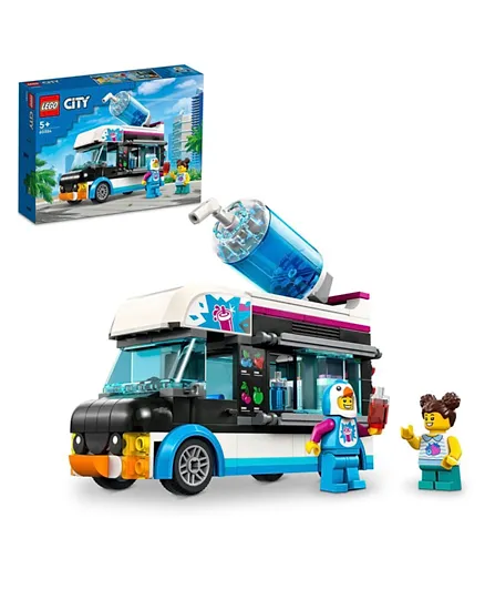 LEGO City Great Vehicles Penguin Slushy Van 60384 - 194 Pieces