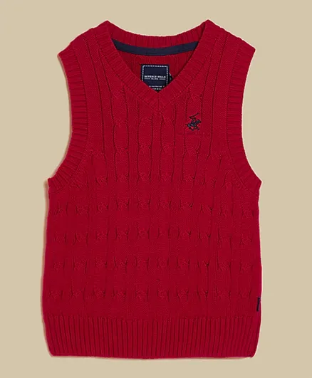 Beverly Hills Polo Club - Sweater - Red