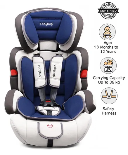 Babyhug Safe Journey Forward Facing Car Seat - Blue
