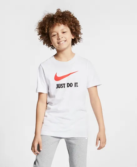 Nike Sportswear Just Do It T-Shirt - White