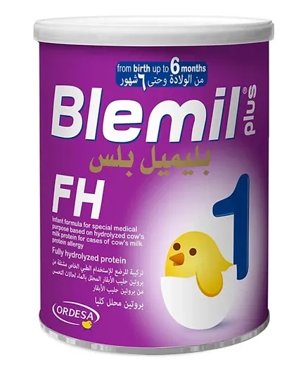 Blemil - Plus 1 Fully Hydrolyzed Protein Baby Milk - 400g