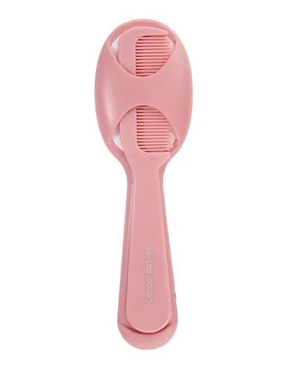 Canpol - Brush and Comb for Infants - Pink
