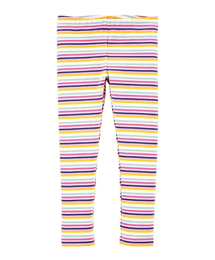 اوشكوش بيغوش - بنطال ضيق مخطط من قماش الجيرسيه  - متعدد الألوان