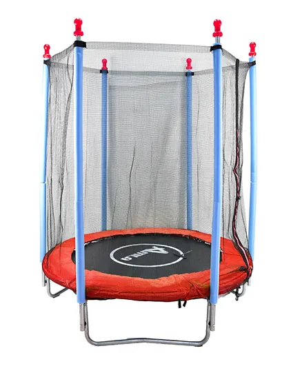 Amla Care - Trampoline 4.5Ft with Net - Red