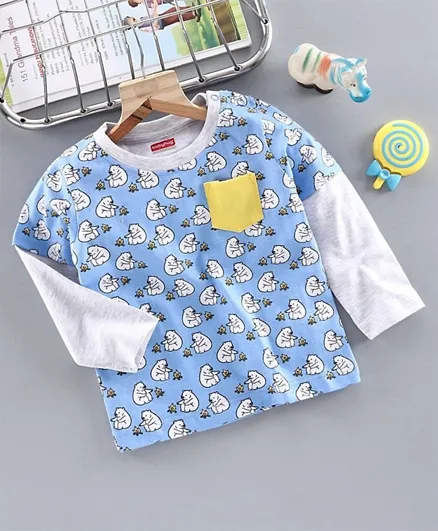 Babyhug - Long Sleeves Sweatshirt - Blue