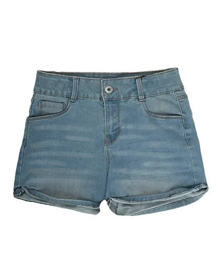 Finelook Denim Shorts - Blue