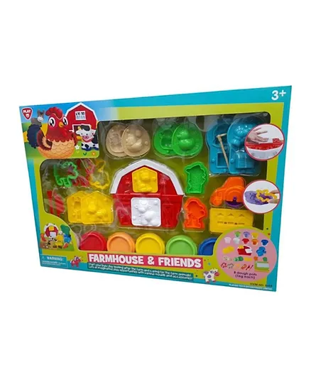 Playgo Farmhouse & Friends Playset Dough - 59mL Each