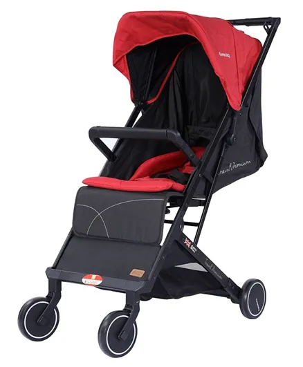 Baby Plus Exotic Designer Stroller - Red