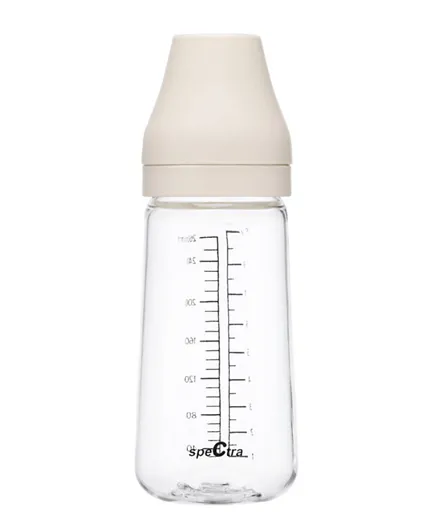 Spectra PA baby bottle 260 ml - cream ivory