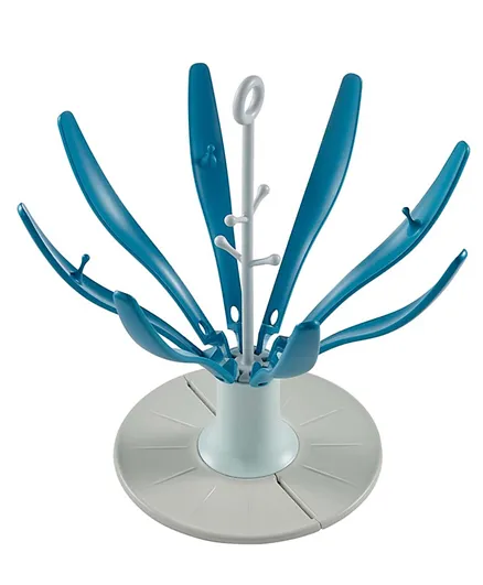 Beaba Flower Foldable Draining Rack - Blue