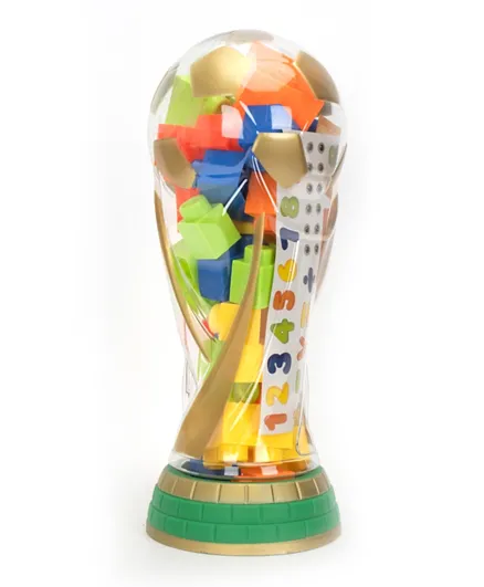 فاب ان فانكي - مجسم كأس العالم للتركيب  7114-3 - 34 قطعة