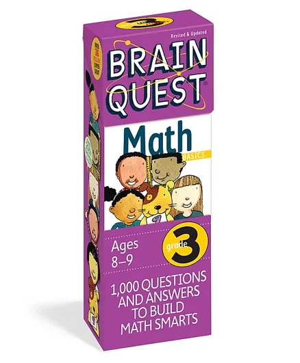 Brain Quest Math Grade 3 - English