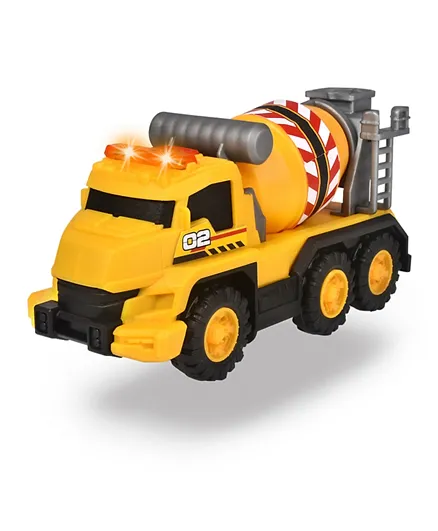 ديكي - شاحنة خلاطة الإسمنت - أصفر